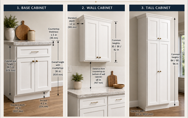 Standard Kitchen Cabinet Height