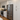 RTA pantry cabinet beside refrigerator in a white shaker kitchen