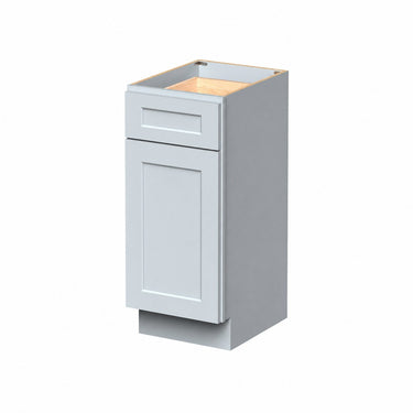 Dove Grey Shaker - 18"W Single Door Base Cabinet