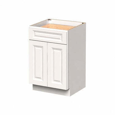Glacier White - 27"W Double Doors Base Cabinet