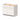 Glacier White - 39"W 2 Door 2 Drawer Base Cabinet