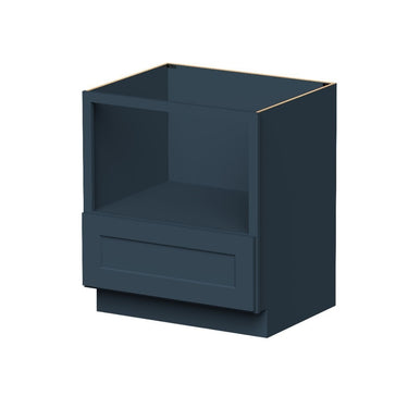 Cyber Grey Shaker - 30"W Microwave Base Cabinet