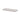 White Shaker - 30"W x 1-1/2"H Glass Holder