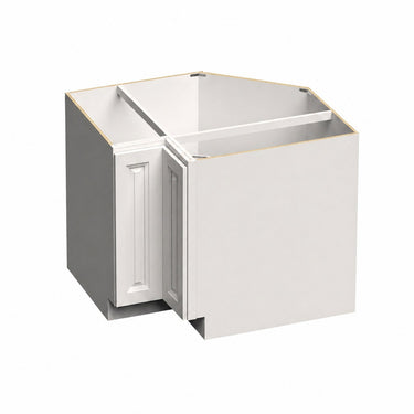 Glacier White - 36"W Lazy Susan Corner Base Cabinet