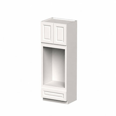 Glacier White - 33"W x 84"H Oven Pantry Cabinet