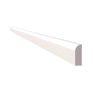 Glacier White - 96"W x 3/4"H Scribe Molding