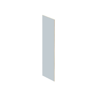 Dove Grey Shaker - 96"W x 36"H Side Panel