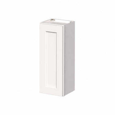 White Shaker - 15"W x 30"H Single Door Wall Cabinet