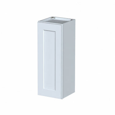 Dove Grey Shaker - 15"W x 30"H Single Door Wall Cabinet