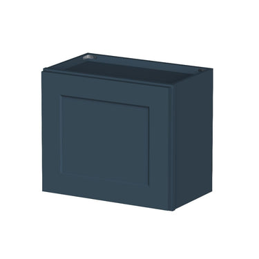 Cyber Grey Shaker - 21"W x 18"H Single Door Wall Cabinet