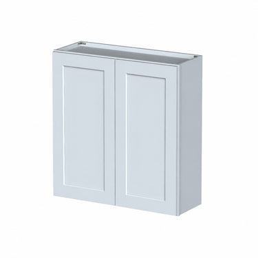 Dove Grey Shaker - 33"W x 36"H Double Doors Wall Cabinet
