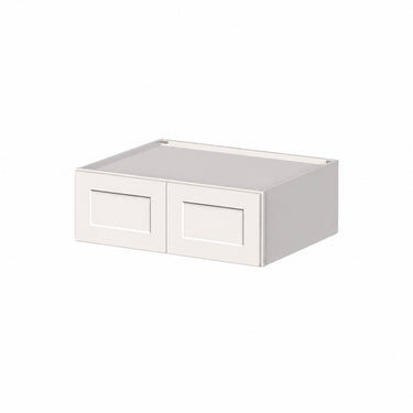 White Shaker - 36"W x 12"H 27" Deep Bridge Cabinets