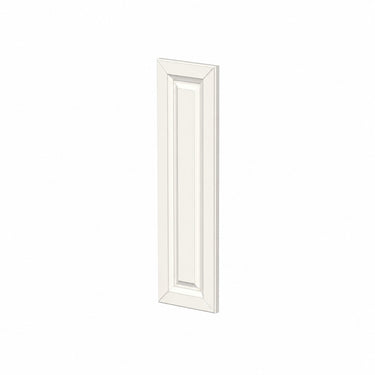 Blanco Glaciar - Puerta ciega de pared de 30.16 cm (11-7/8 pulg.) ancho x 74.93 cm (29-1/2 pulg.) alto