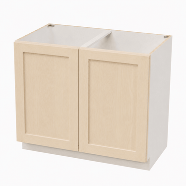 Versa Shaker - 36"W Full Height Double Doors Base Cabinet