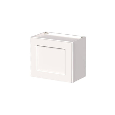 White Shaker - 21"W x 18"H Single Door Wall Cabinet