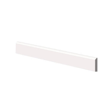 Classic White Shaker - 96"W x 4-3/8"H Base Molding