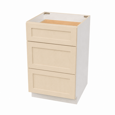 Versa Shaker - 18"W Drawer Vanity Base Cabinet