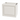 Pearl White - 18"W x 18"H Single Door Wall Cabinet