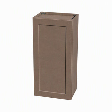 Stone Taupe Shaker - 18"W x 36"H Single Door Wall Cabinet