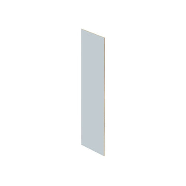 Dove Grey Shaker - 96"W x 36"H Side Panel