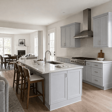 Dove Grey Shaker - 12"W x 15"H Sample Door