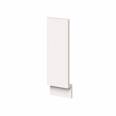 Classic White Shaker - 6"W x 34-1/2"H Base Filler
