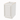 Pearl White - 21"W Full Height Single Door Base Cabinet