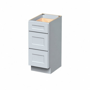 Dove Grey Shaker - 15"W Drawer Base Cabinet