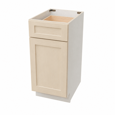 Versa Shaker - 15"W Single Door Base Cabinet