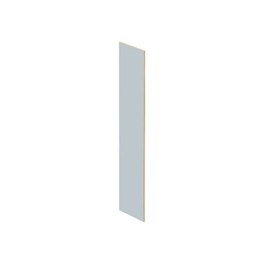 Dove Grey Shaker - 3/4"W x 96"H Flat Panel