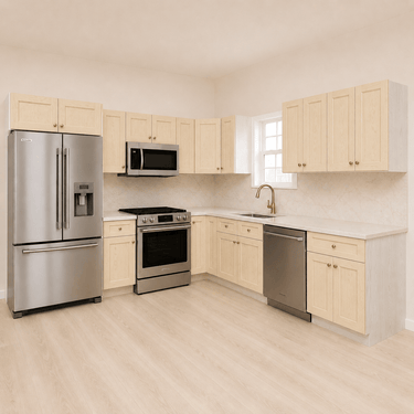 Versa Shaker 10x10 RTA Kitchen Cabinet Set