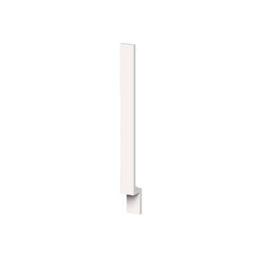 White Shaker - 3"W x 34-1/2"H Base Filler