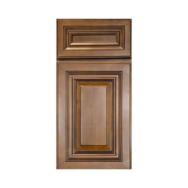 Dark Caramel Shaker 10x10 RTA Kitchen Cabinet Set